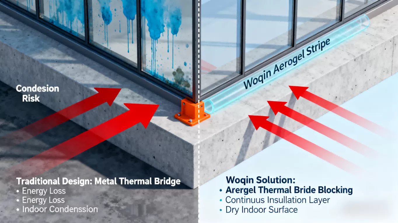Aerogel Thermal Break Solutions: Solving the "Invisible Heat Leaks" in High-Rise Curtain Walls