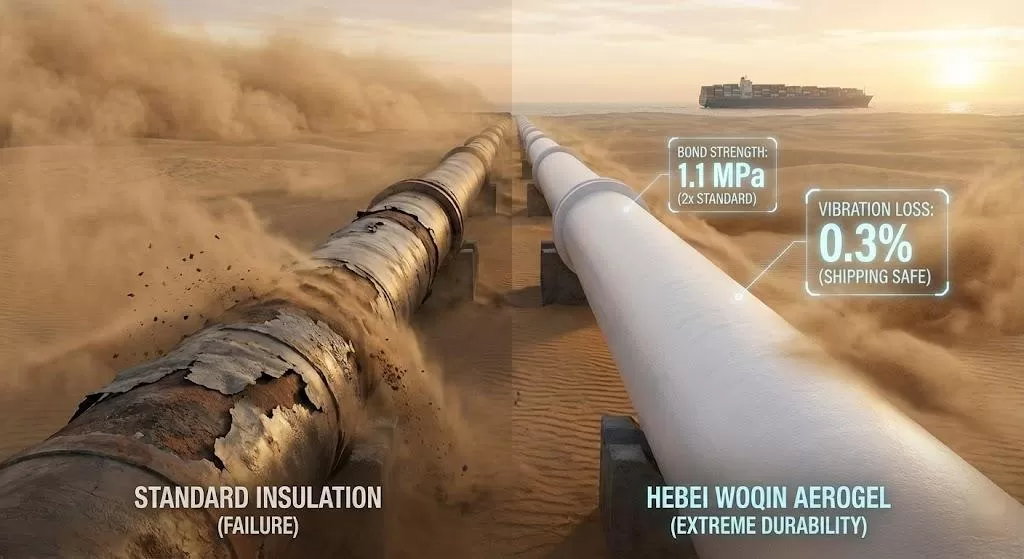 Aerogel in Extreme Heat: Why Hebei Woqin is the Supply Chain Choice for Middle East & Global Desert Projects