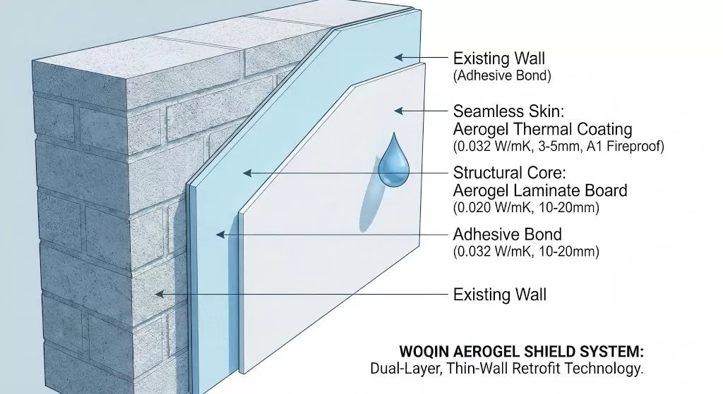 The "Thin-Wall" Revolution: Why the Woqin Aerogel Shield System is the Future of Global Retrofit