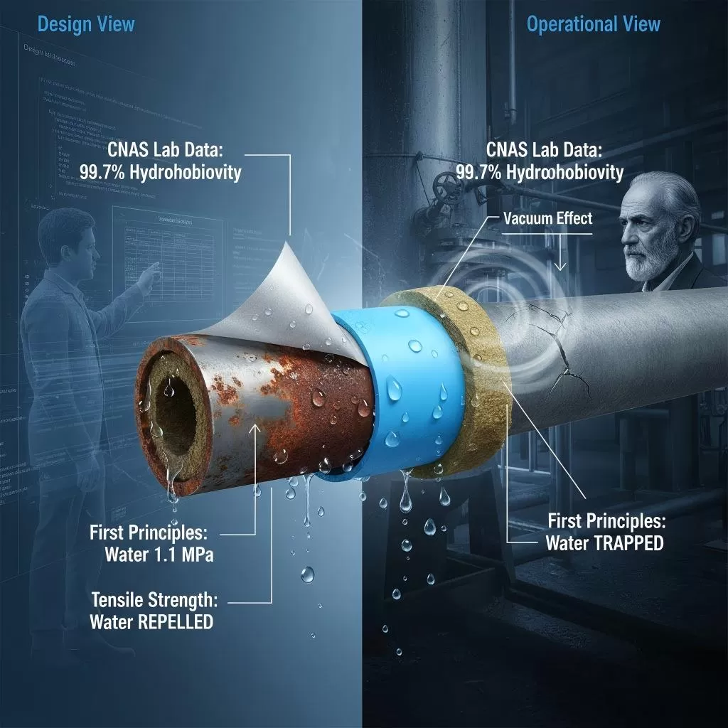 The "CUI Paradox" Resolved: A First Principles Analysis of Idling Conditions & Hydrophobic Barriers