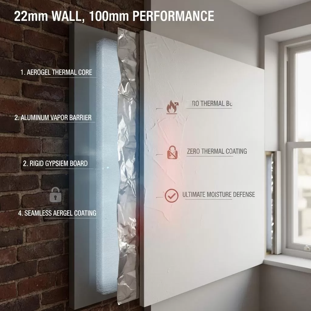Finally, a 22mm Wall That Insulates Like 100mm: The Aerogel Hybrid System