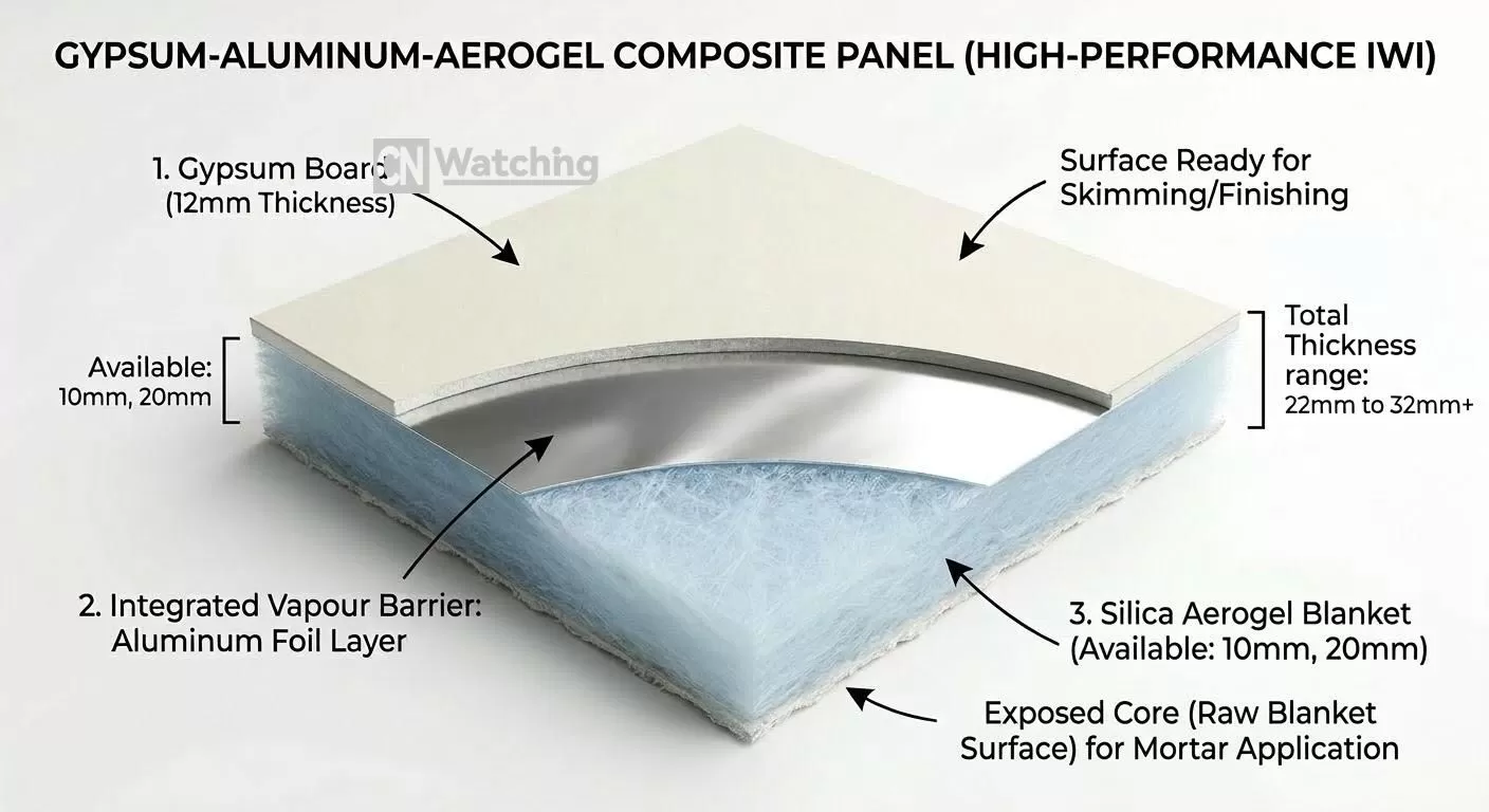 Aero-Plaster | 22mm Thermal Laminate Board