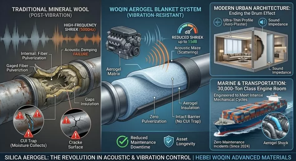 Beyond Thermal Insulation: Solving Noise and Vibration Challenges with Aerogel Technology