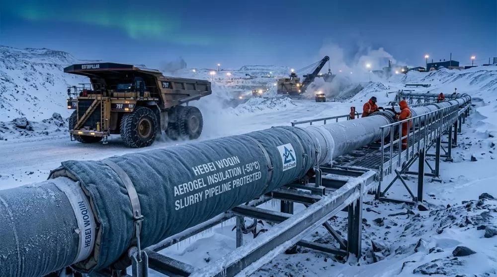 Armor for the Arctic Mine: Aerogel Insulation for Slurry Pipelines in -50°C
