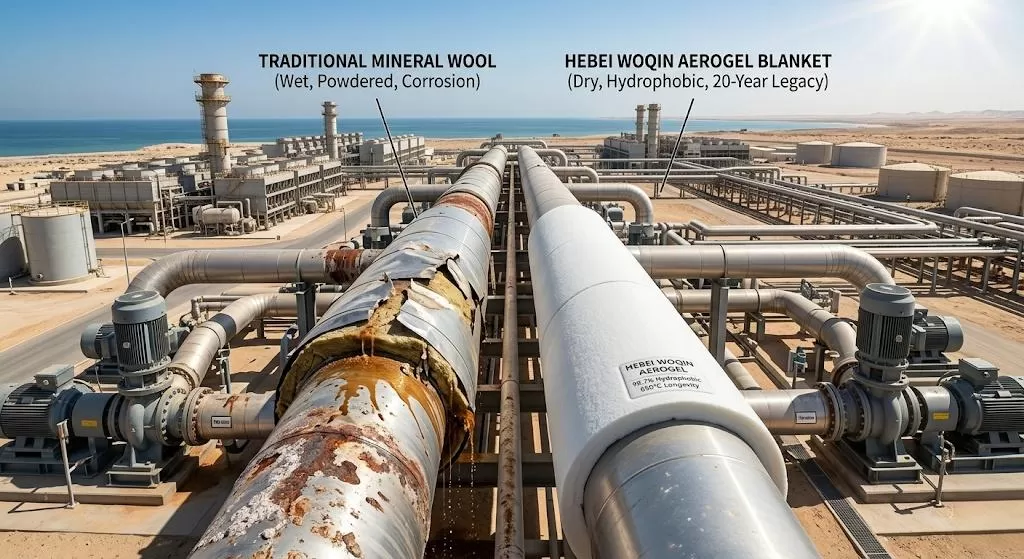 High-Temp Longevity: Insulating Steam Lines in Middle East Desalination Plants