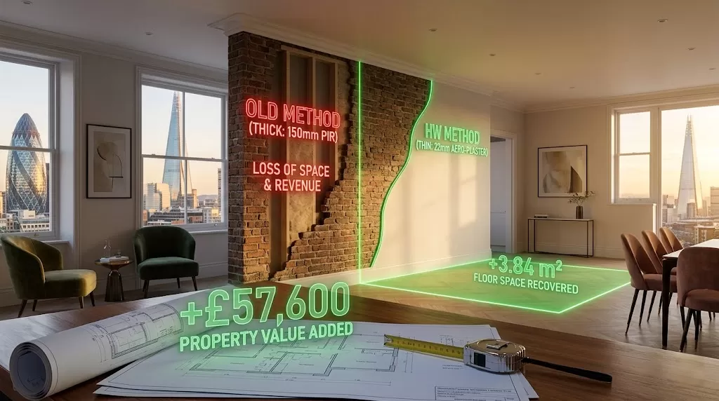 Maximizing ROI in London Flat Renovations: How Ultra-Thin Aerogel Adds Thousands in Property Value