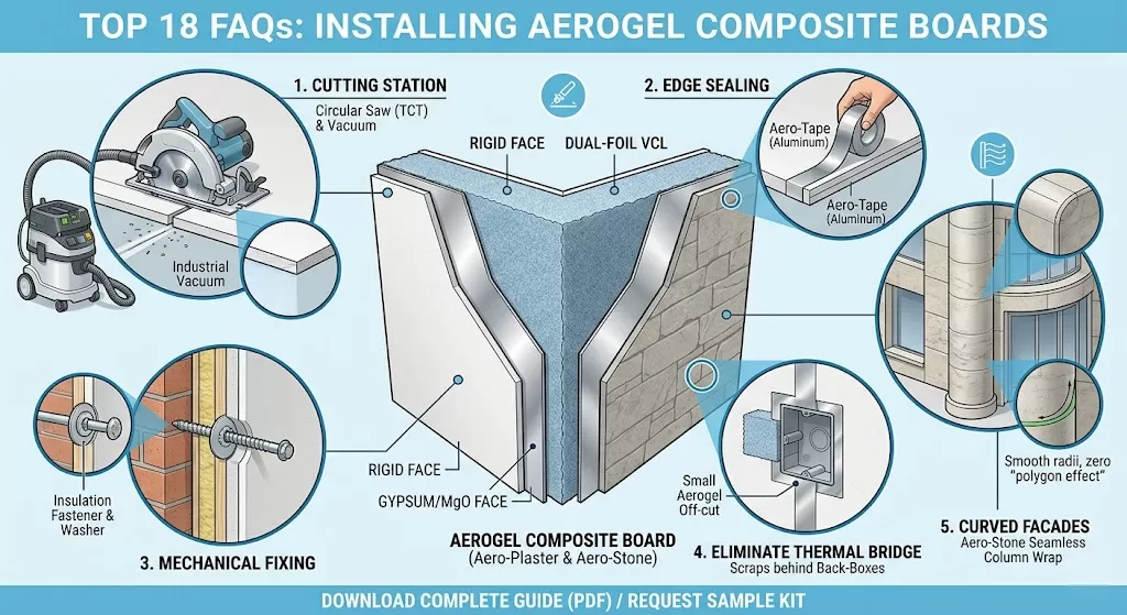 Top 18 FAQs on Installing Aerogel Composite Boards: The European Contractor's Guide