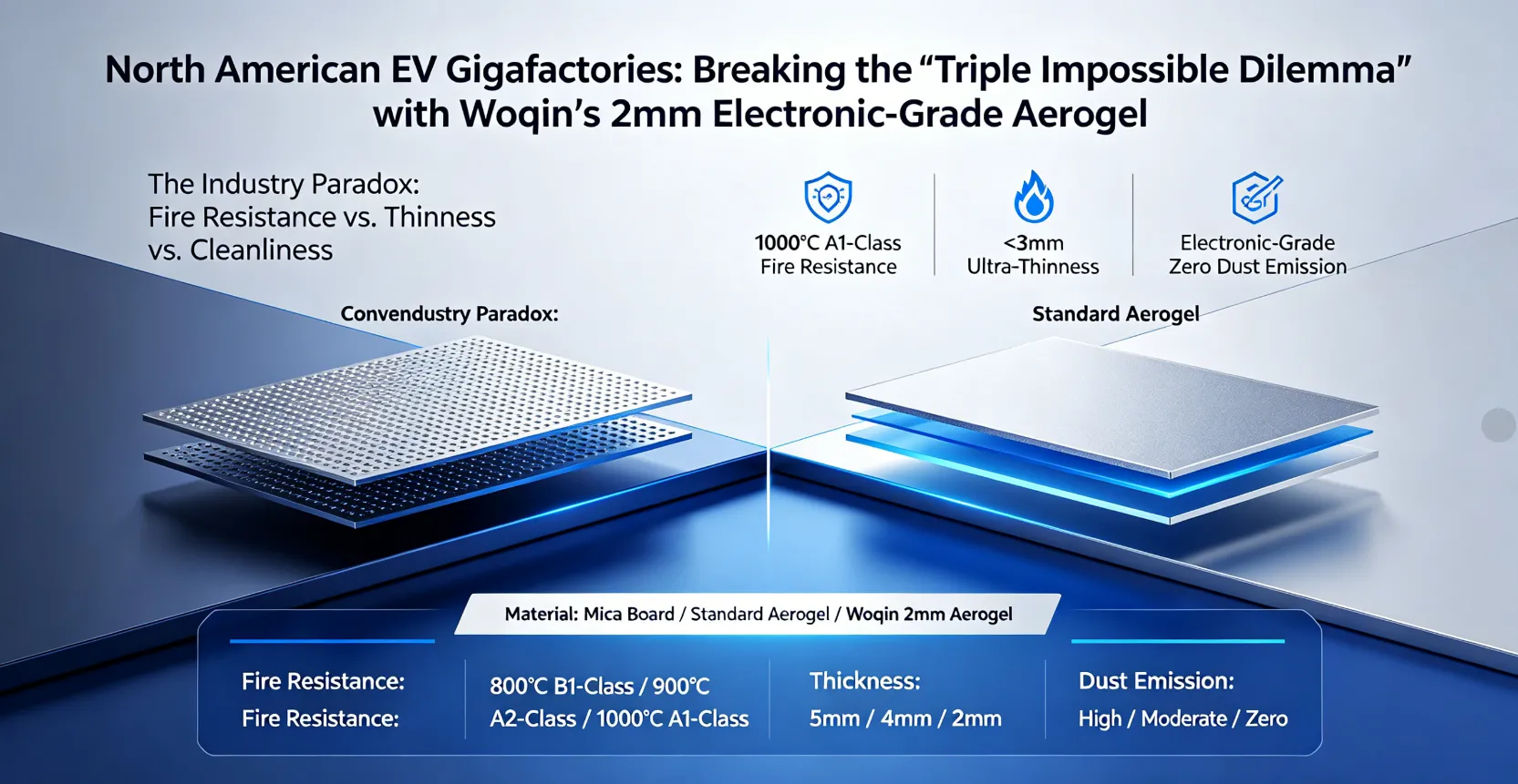 Preventing EV Thermal Runaway: Ultra-Thin Aerogel Insulation