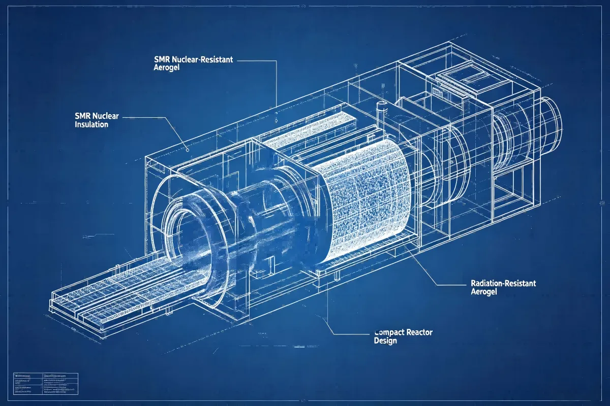 SMR Nuclear Insulation: Radiation-Resistant Aerogel for Compact Reactors