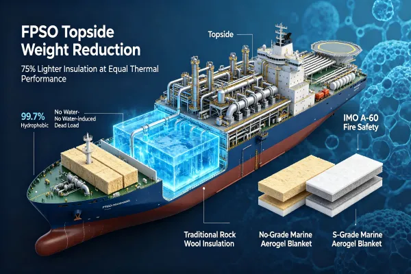 FPSO Weight Reduction: Ultra-Light Marine Aerogel Insulation for Topside Load Optimization