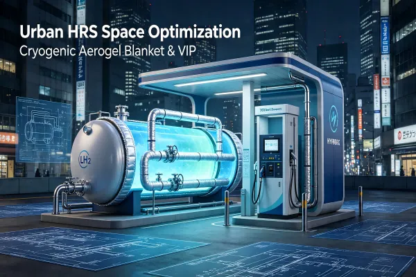 Hydrogen Refueling Station Insulation: Space-Saving Cryogenic Aerogel