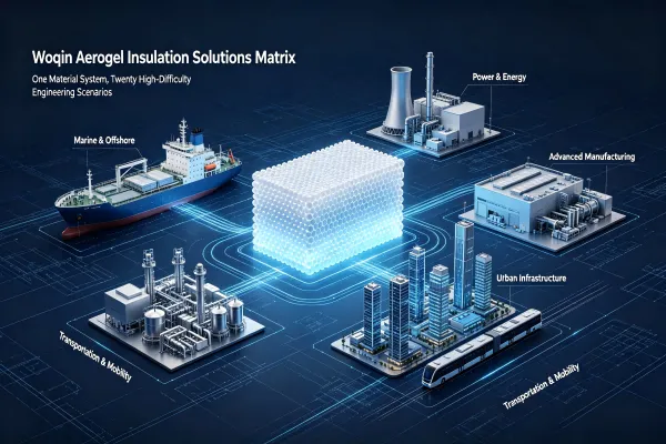 Woqin Full-Industry Aerogel Insulation Solutions Matrix