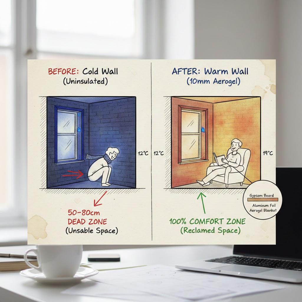 Breaking the "Thickness Myth": Why 10mm Aerogel is the Only Viable Protocol for UK Heritage Retrofit