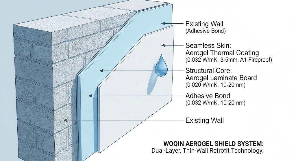 The "Thin-Wall" Revolution: Why the Woqin Aerogel Shield System is the Future of Global Retrofit