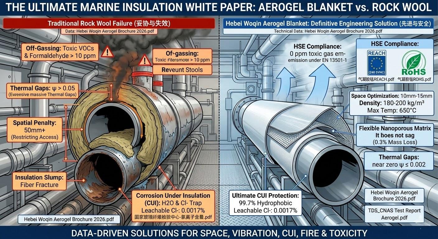 The Ultimate Marine Insulation Guide: Engineering Solutions for Space, Vibration, CUI, Fire, and Toxicity