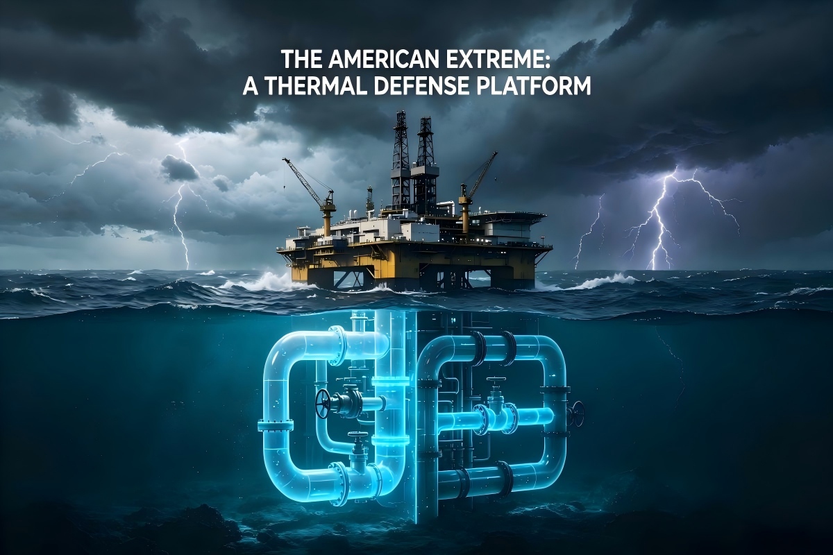 The American Extreme: A Thermal Defense Platform by Hebei Woqin, featuring ethanol-dried aerogel blankets and high-vacuum VIP insulation for 20 extreme industrial scenarios across North and South America.